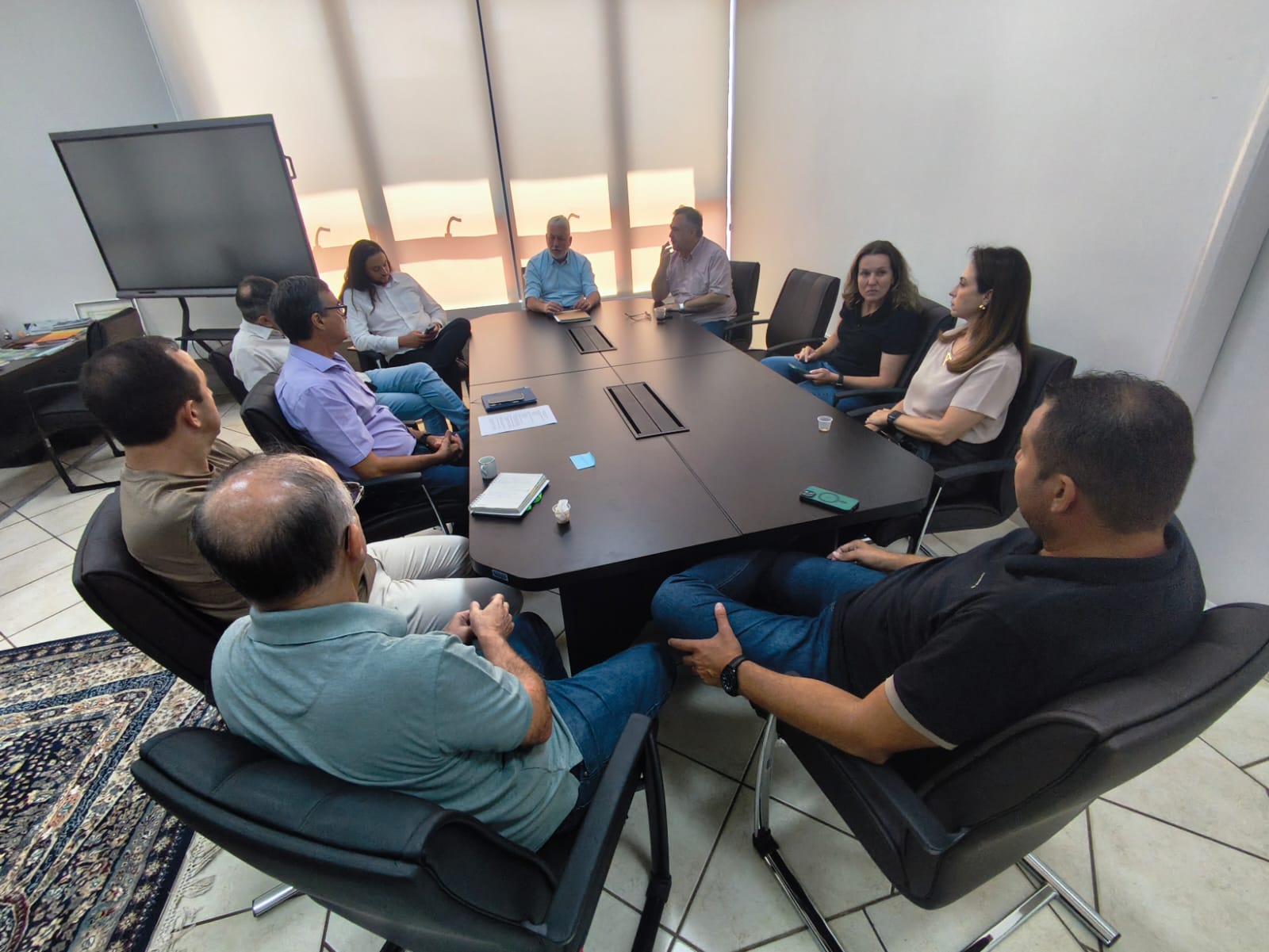 Reunião técnica com o secretário estadual da Saúde alinha investimentos em Campo Mourão