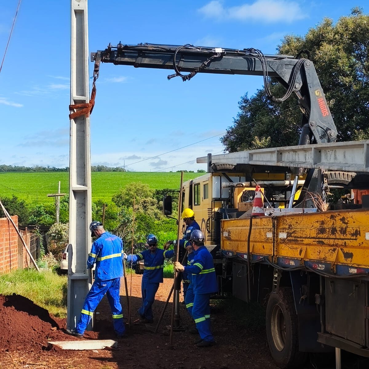 Concluída a instalação de energia elétrica no Residencial Alcântara em Campo Mourão