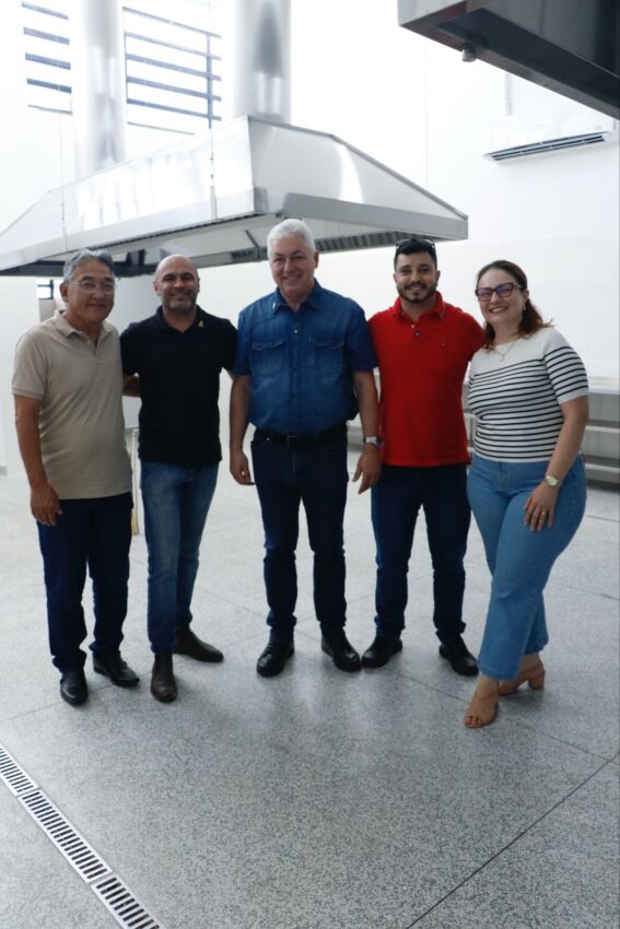 Prefeitura realiza visita técnica e obra do Restaurante Popular entra na fase final em Campo Mourão