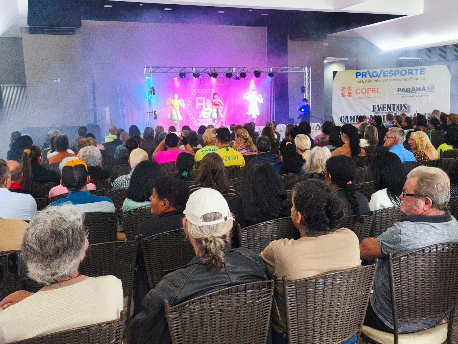 Idosos participam da Semana da Qualidade de Vida em Campo Mourão