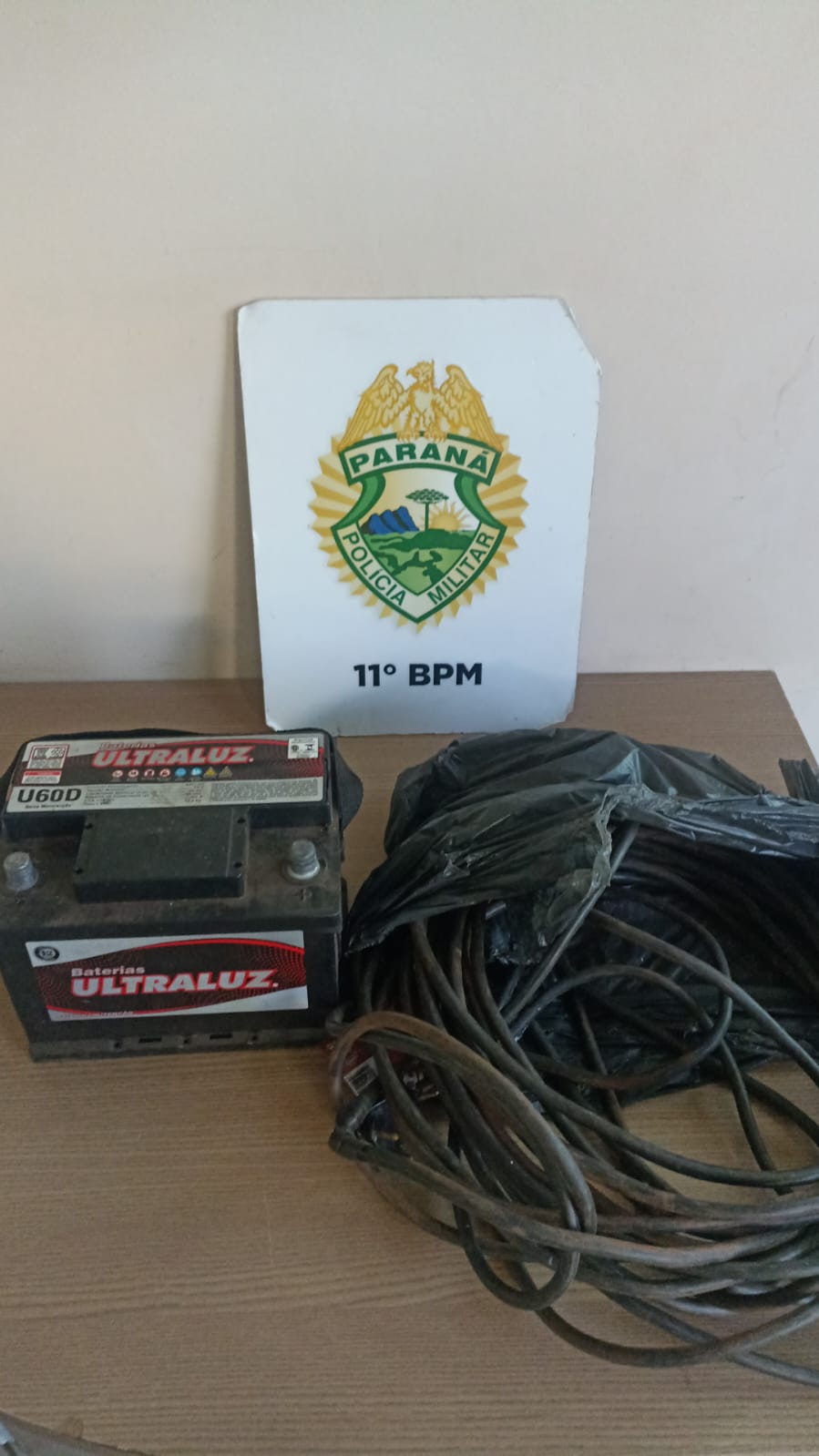 Homem é preso após invadir residência e furtar objetos na área central de Campo Mourão