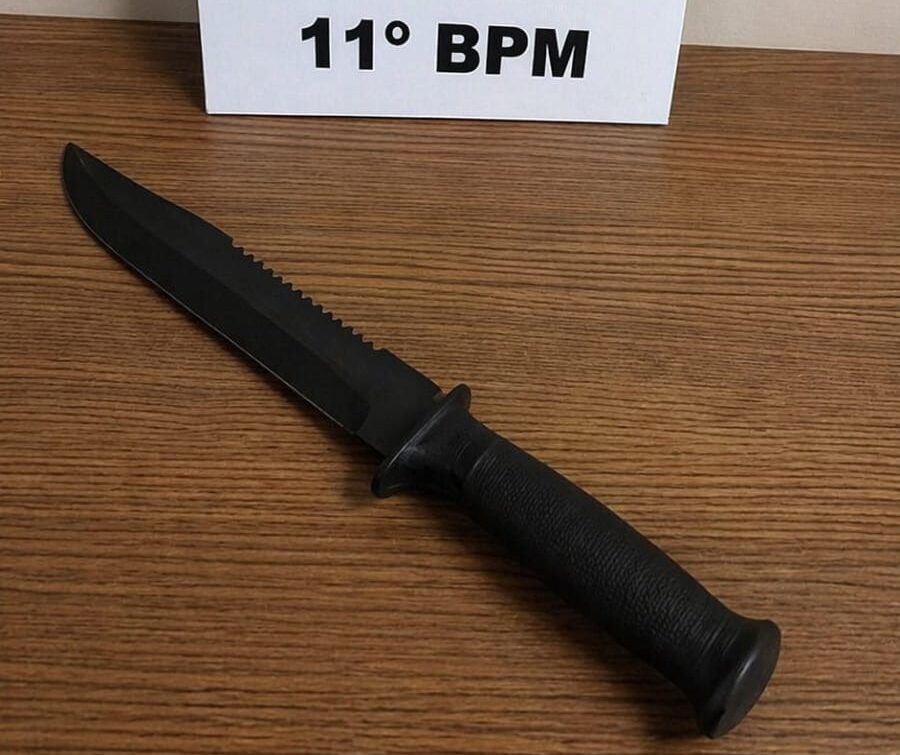 Homem é preso por tentativa de feminicídio em Mamborê após agredir companheira com faca