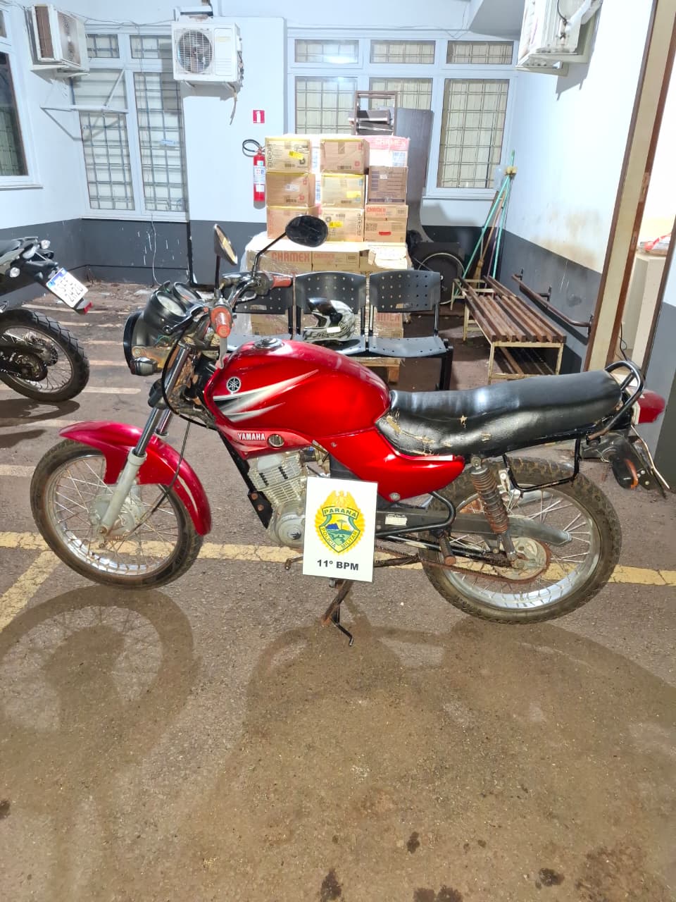 Equipe ROCAM prende homem com motocicleta adulterada no Jardim Copacabana