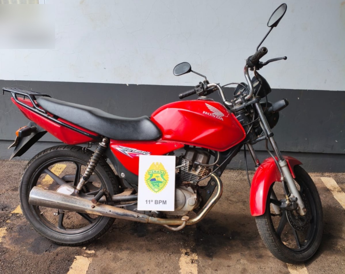 Polícia Militar recupera dois veículos furtados em menos de uma hora no centro de Campo Mourão