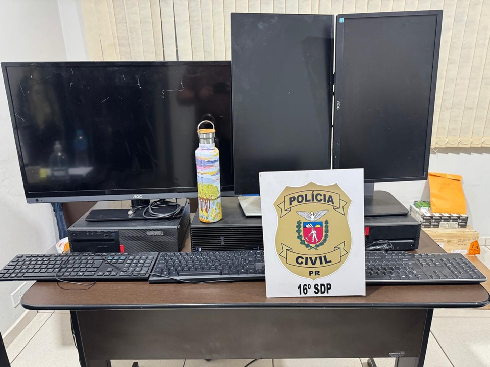 Polícia Civil recupera objetos furtados do Conselho Tutelar em Campo Mourão