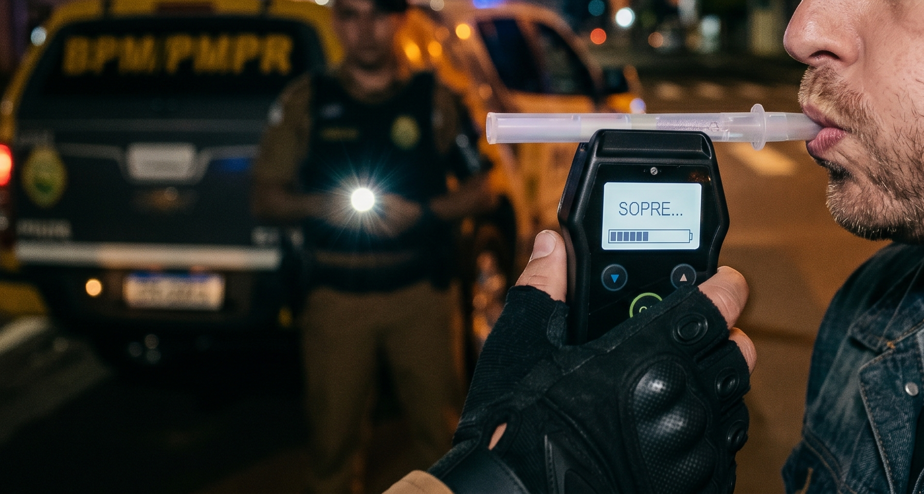 Feriado de Tiradentes termina com duas prisões por embriaguez ao volante na região de Campo Mourão