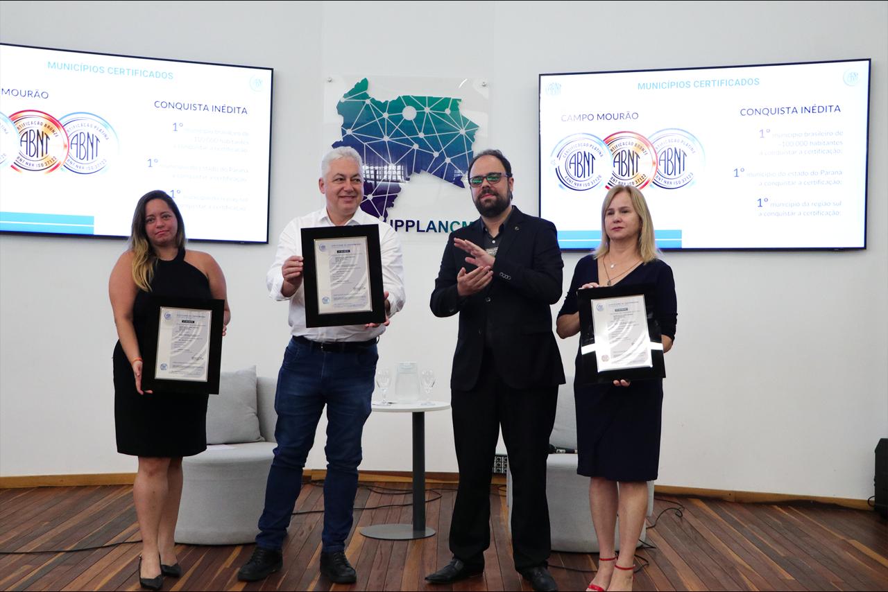 Campo Mourão é a 1ª cidade do Sul do Brasil com Certificação ISO de Cidade Inteligente