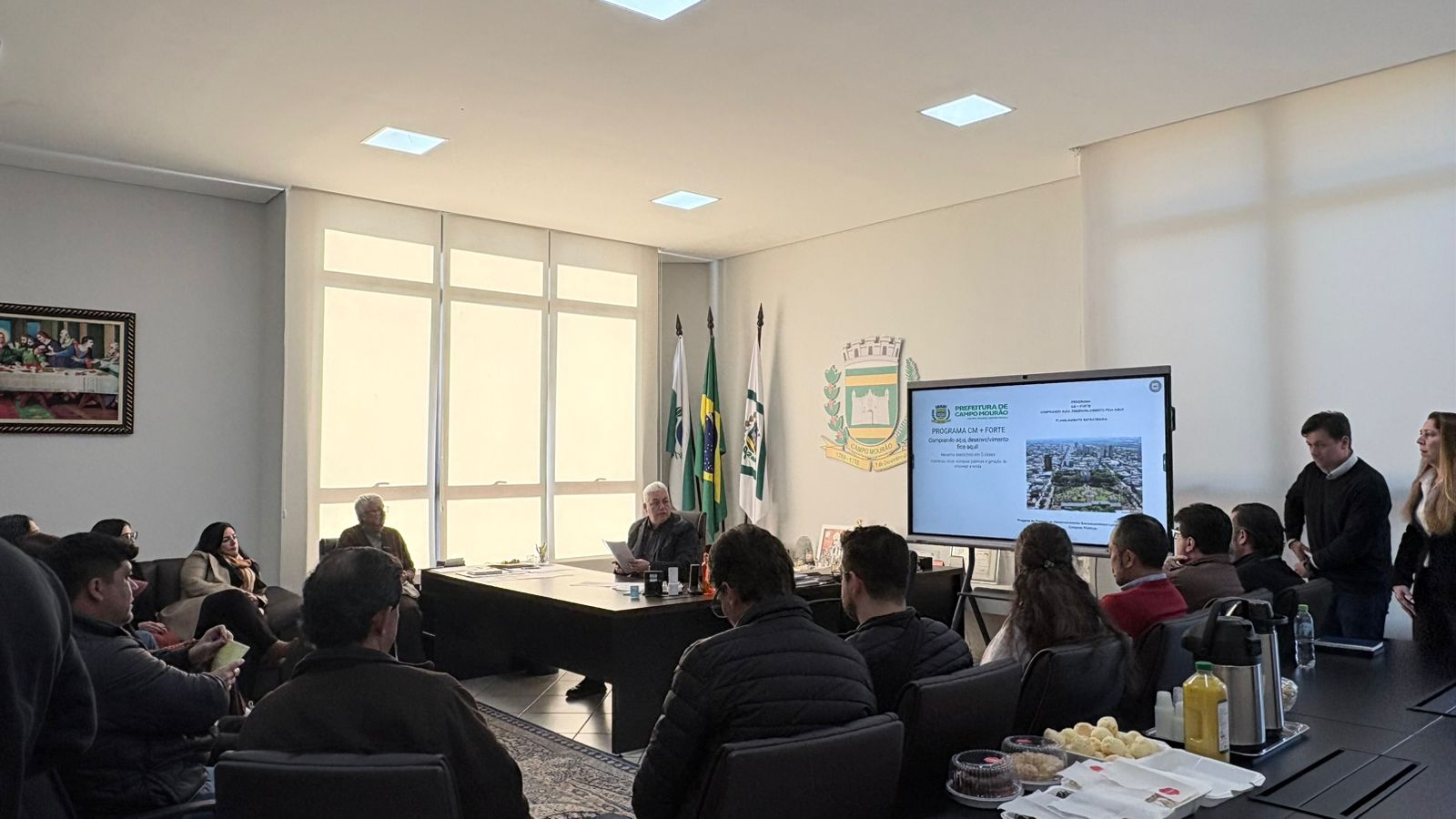 Prefeitura apresenta projeto “Campo Mourão Mais Forte” a vereadores e entidades parceiras
