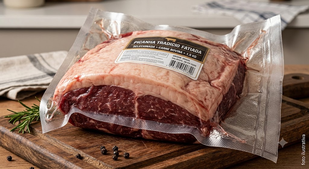 Homem é preso em flagrante ao tentar furtar picanha e creme de avelã em supermercado de Campo Mourão