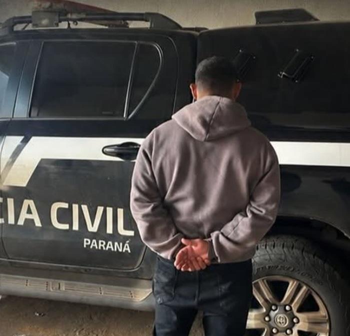 Ação conjunta entre Barbosa Ferraz e Iretama termina com prisão de suspeito de roubo de veículo