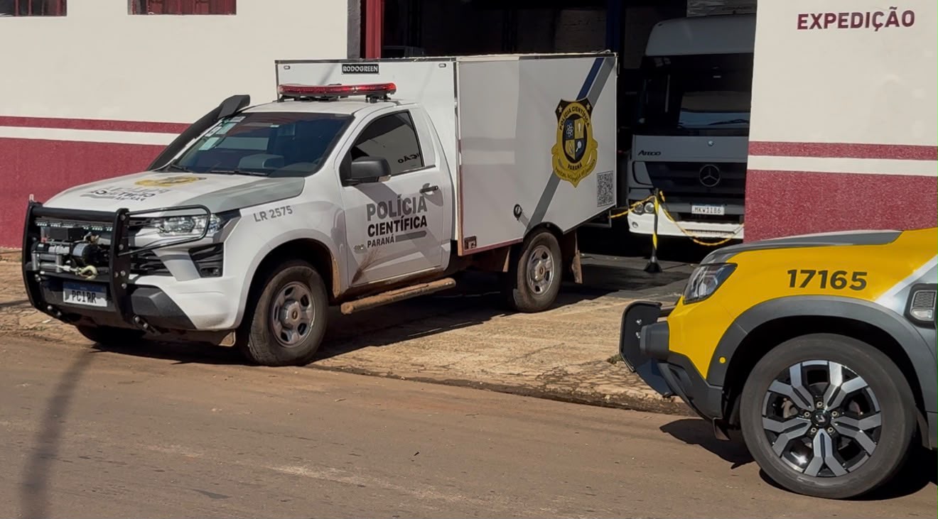 Homem é executado a tiros em local de trabalho em Campo Mourão