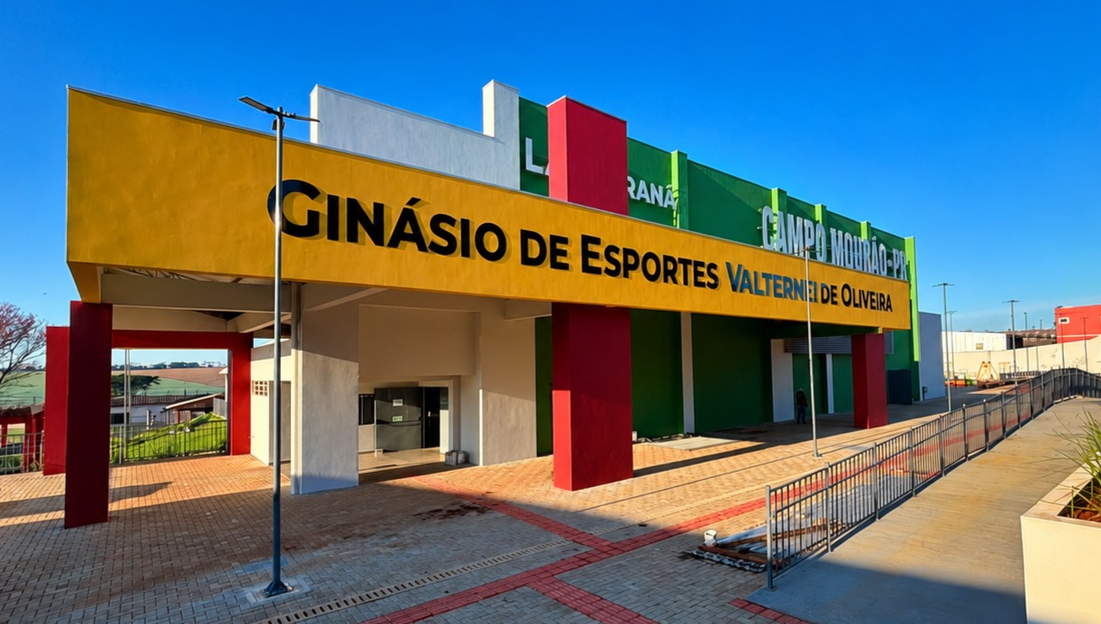 Complexo Esportivo Valternei de Oliveira será reinaugurado nesta quarta-feira e marca nova fase para o esporte no Grande Lar Paraná