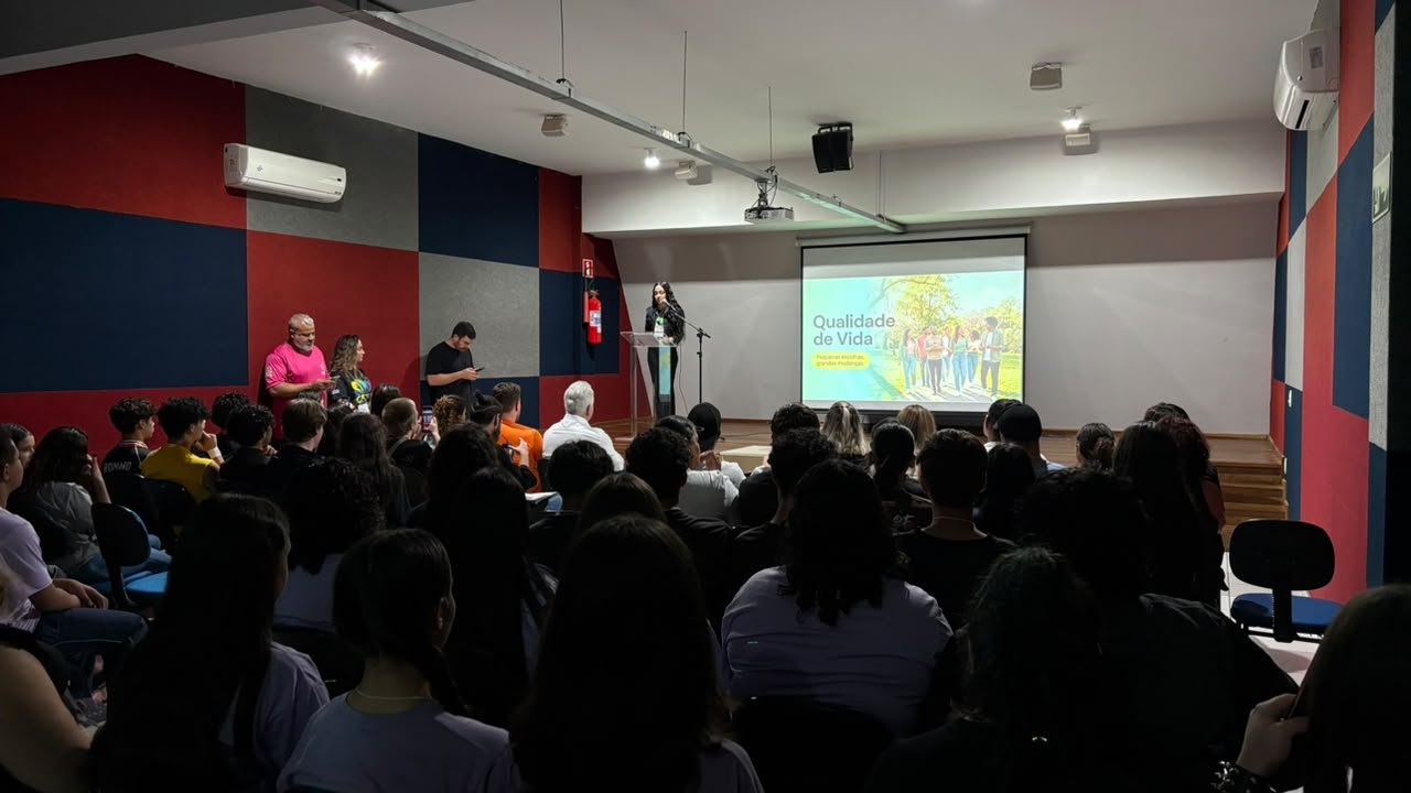 Campo Mourão: 4º Colóquio da Juventude promove reflexão sobre qualidade de vida entre adolescentes e jovens