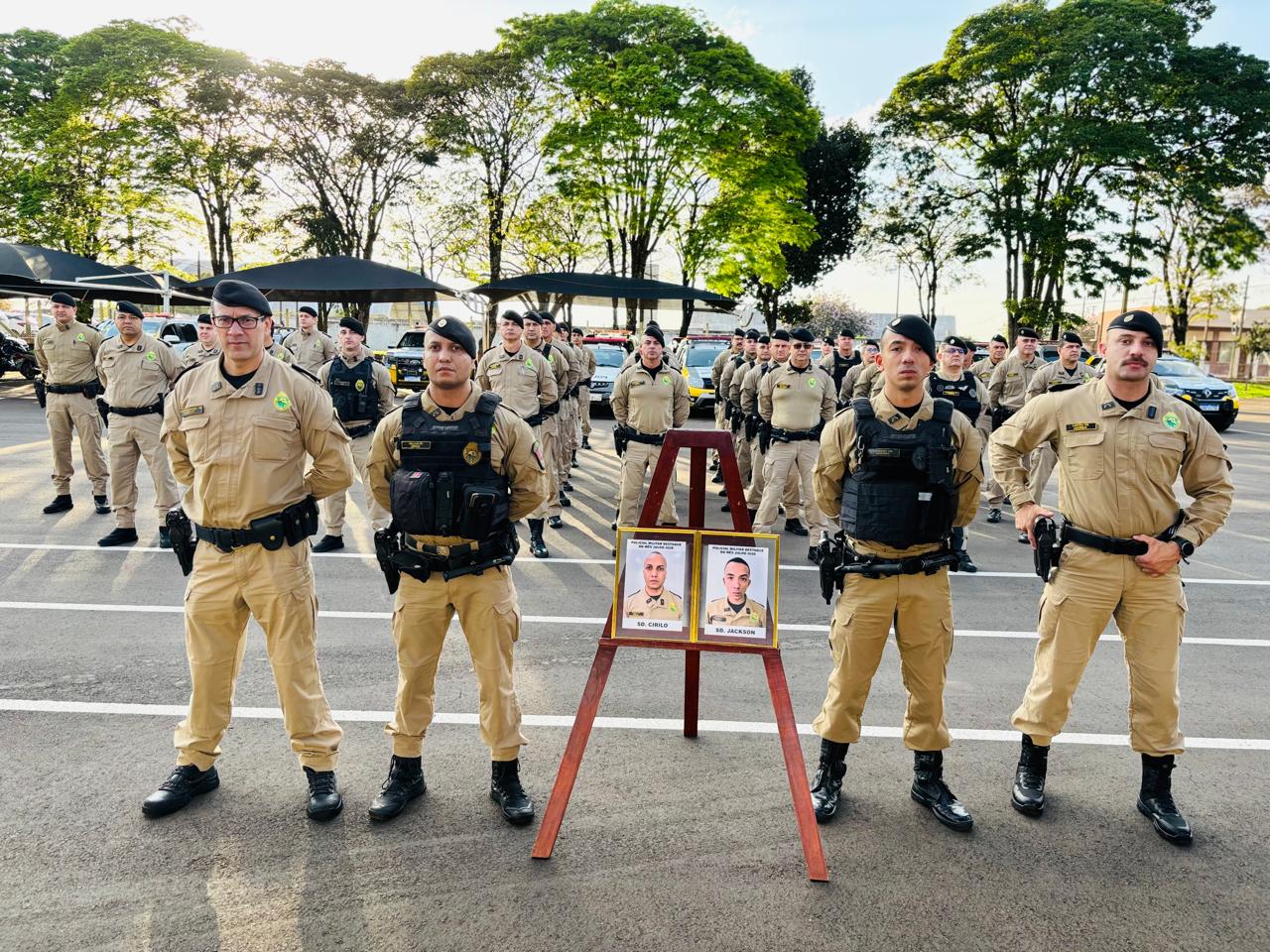11º Batalhão da PM homenageia policiais militares em solenidade de “Destaque do Mês” em Campo Mourão