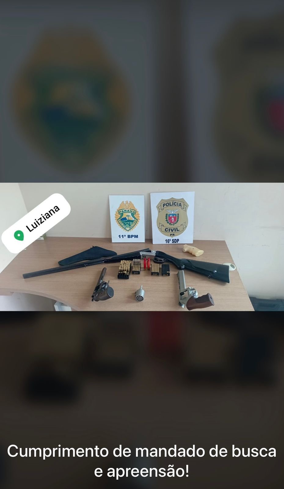 Operação conjunta mobiliza mais de 100 policiais contra o crime organizado no Paraná e em São Paulo