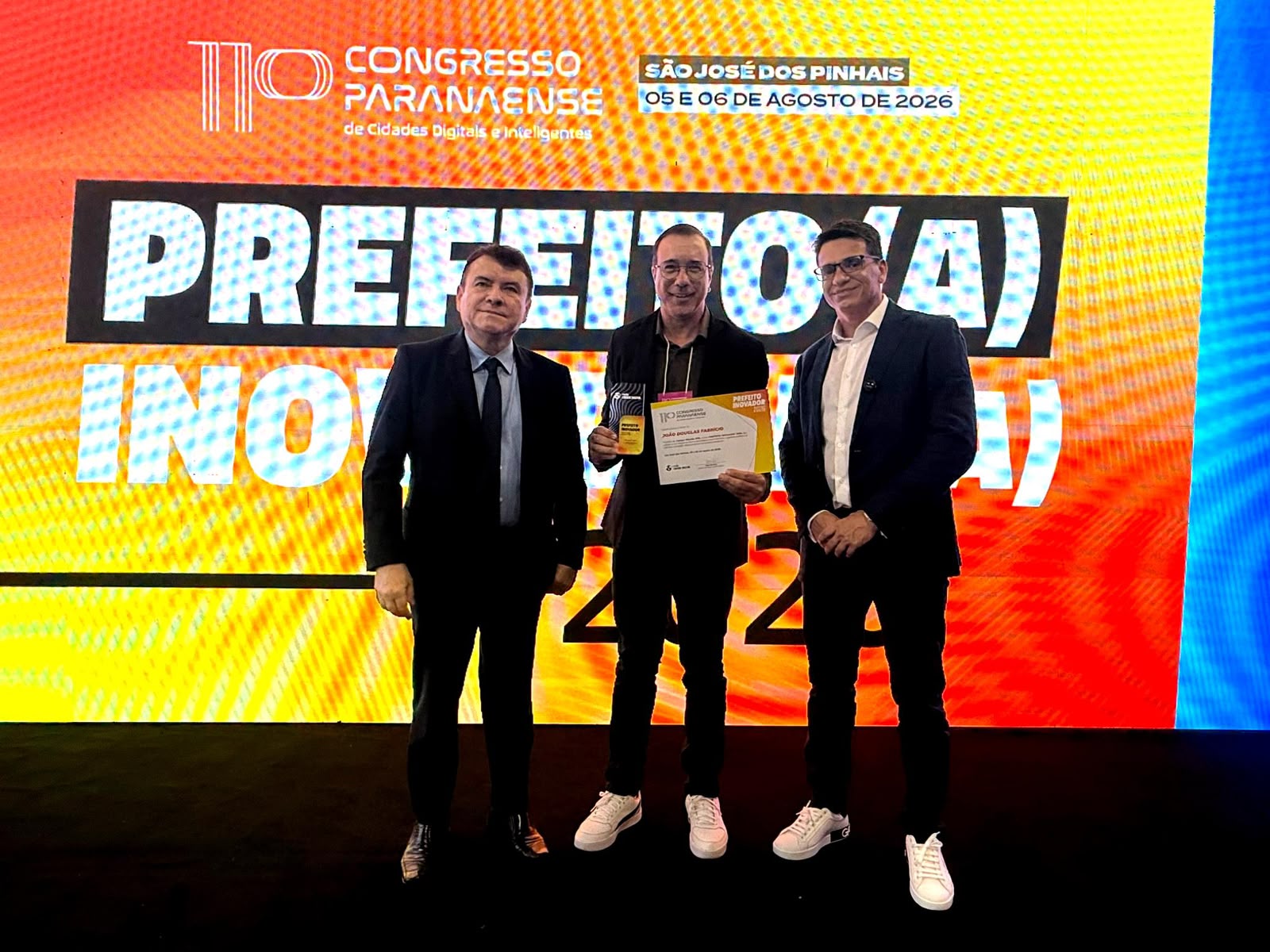 Campo Mourão é premiada no 11º Congresso Paranaense de Cidades Digitais e Inteligentes