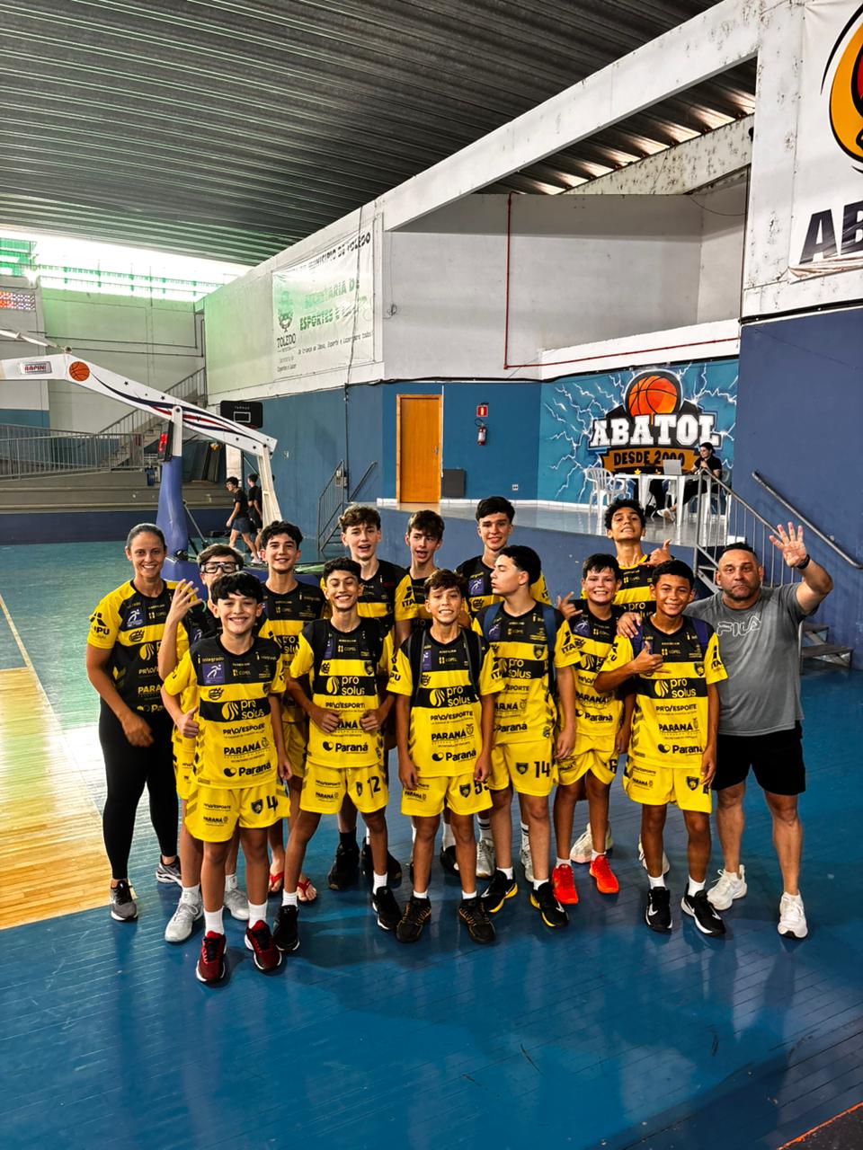 A Nova Geração em Quadra! Campo Mourão Basquete Sub-13 estreia no Campeonato Paranaense