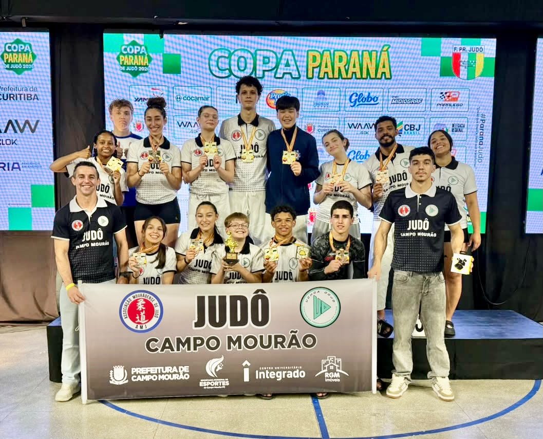 Campo Mourão se destaca no esporte com títulos nacionais no xadrez e pódio na Copa Paraná de Judô