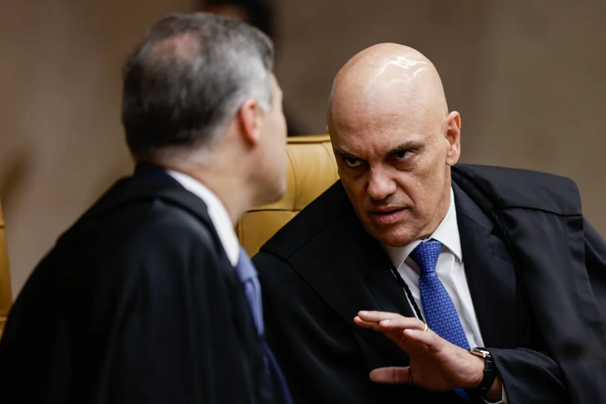 Discussão entre Moraes e Mendonça por pouco não termina em agressão física