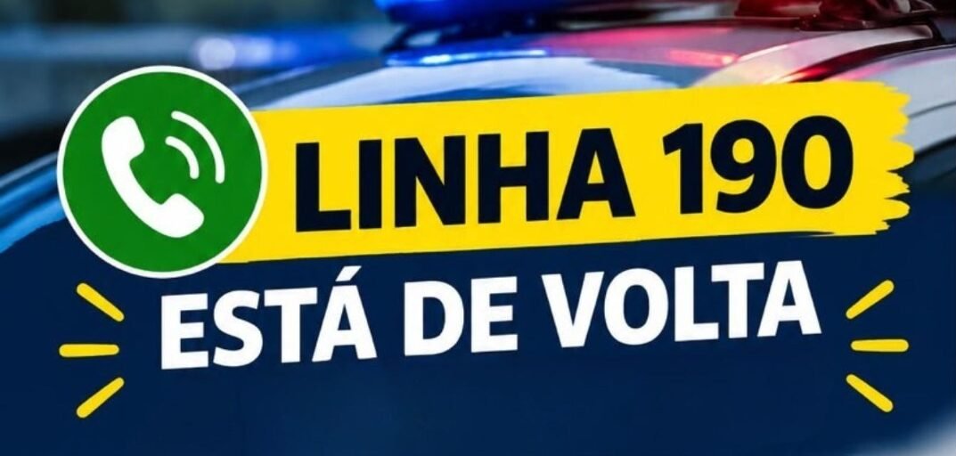 LINHA 190 DO 11º BPM É RESTABELECIDA E VOLTA A OPERAR NORMALMENTE