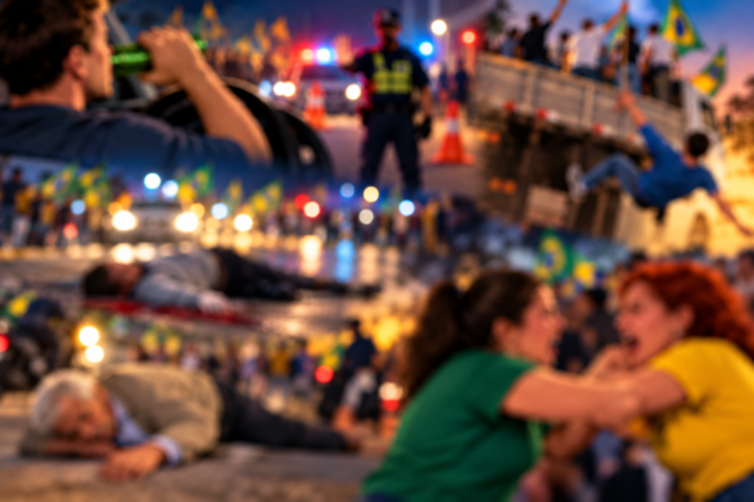 Eleições deixam saldo de mortes, atropelamentos e agressões: comemorações terminam em tragédia e acendem alerta
