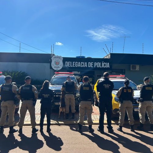 Operação Conjunta em Mamborê Resulta em Três Prisões e Apreensões