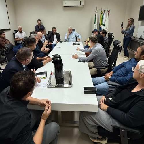 Prefeito e vereadores debatem pacote de quase R$ 250 milhões para obras em Campo Mourão