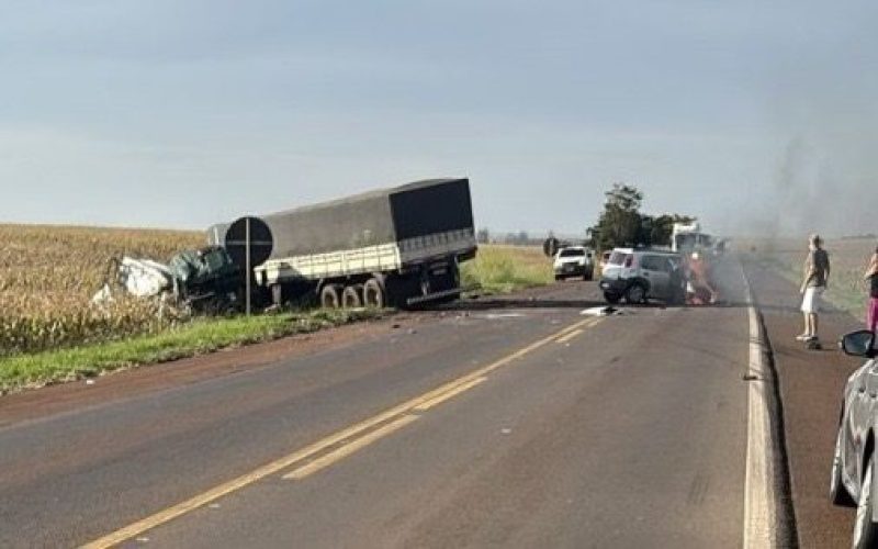 Acidente grave BR-369, próximo a Juranda
