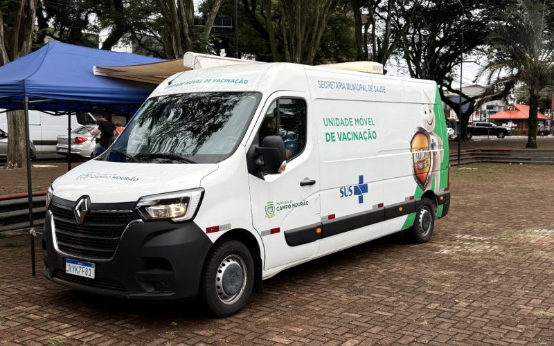 Saúde de Campo Mourão promove campanha de multivacinação neste sábado (16), na Praça São José