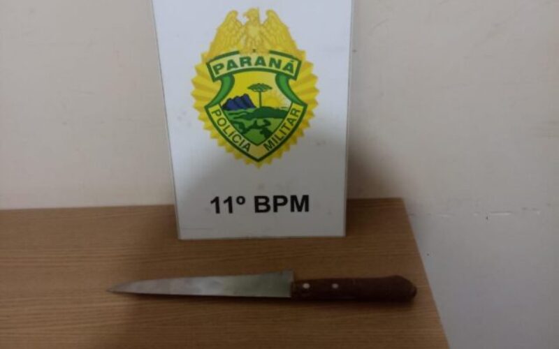 PMPR prende homem por ameaça e violência doméstica em Campo Mourão