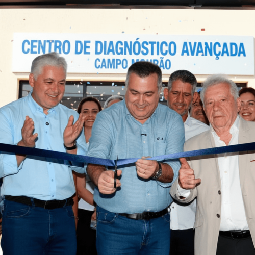 Beto Preto inaugura centro de diagnósticos em Campo Mourão e anuncia R$ 12 milhões para ambulatório