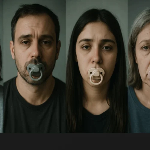Chupetas para adultos? Médicos alertam riscos à saúde física e mental
