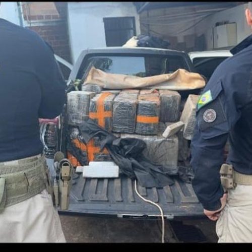 Apreensão de droga na PR-317 pela PRF