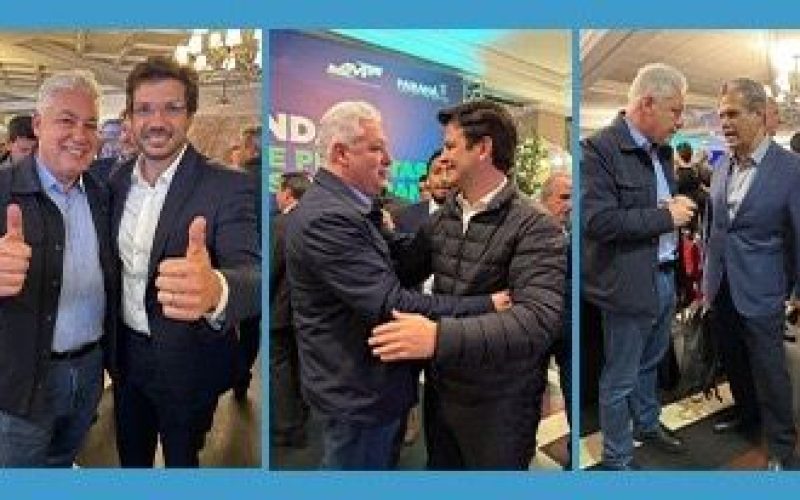 Douglas participa de encontros com prefeitos do Paraná