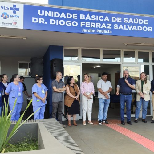 Entrega da ampliação da UBS Dr. Diogo Ferraz Salvador marca avanços no atendimento à saúde de Campo Mourão