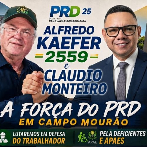 Patrulha 190 anuncia apoio político de Claudio Monteiro a Alfredo Kaefer em Campo Mourão