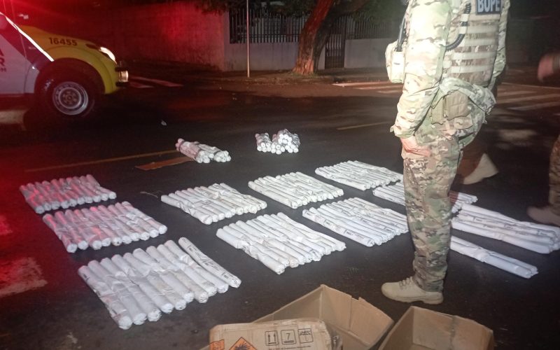 Exército apura procedência de explosivos recolhidos em Campo Mourão