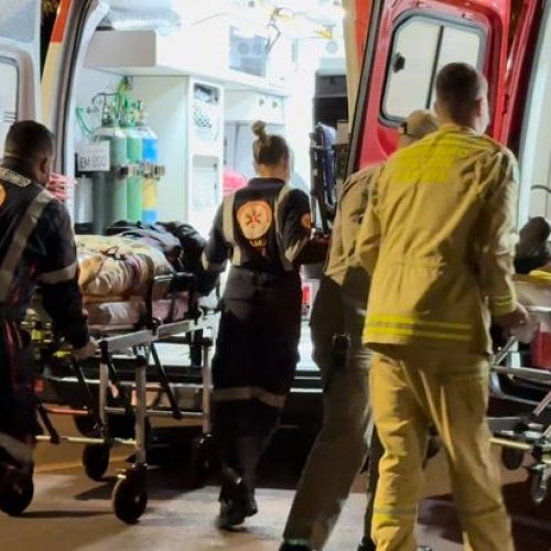 Acidente Grave Deixa Dois Feridos no bairro Avelino Piacentini