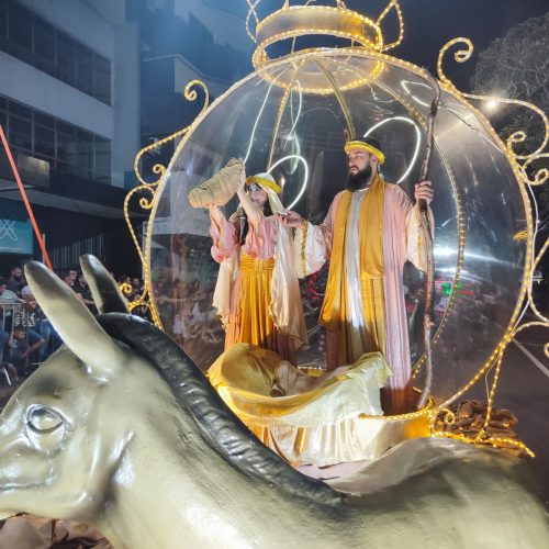 Cortejo Natalino na avenida será neste domingo, em Campo Mourão