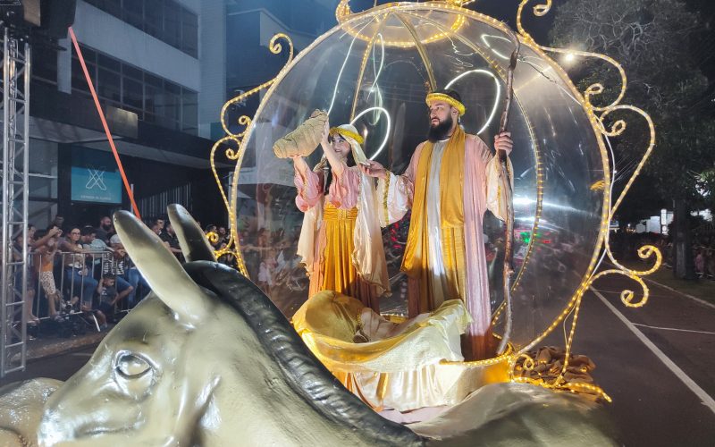 Cortejo Natalino na avenida será neste domingo, em Campo Mourão