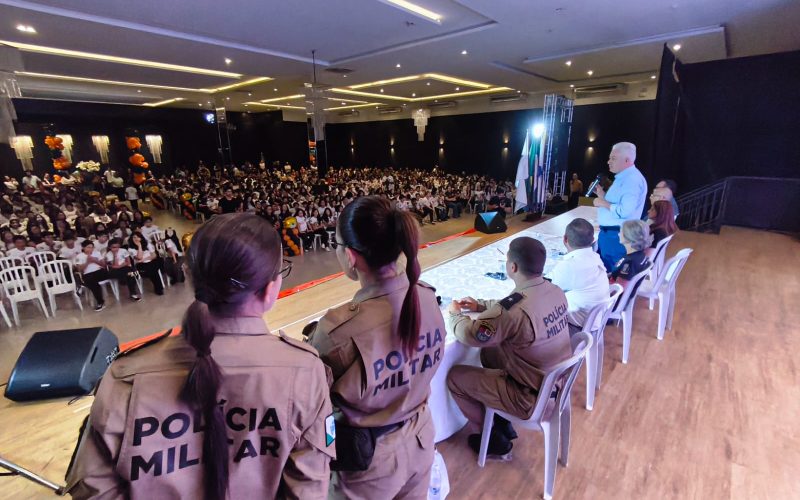 Campo Mourão realiza formatura do Proerd e celebra compromisso com uma vida longe das drogas