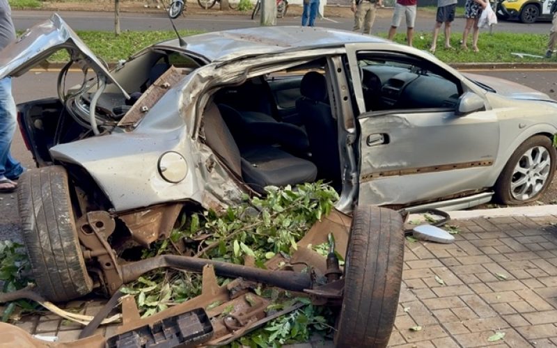 Acidente Grave em Campo Mourão Deixa Casal Ferido