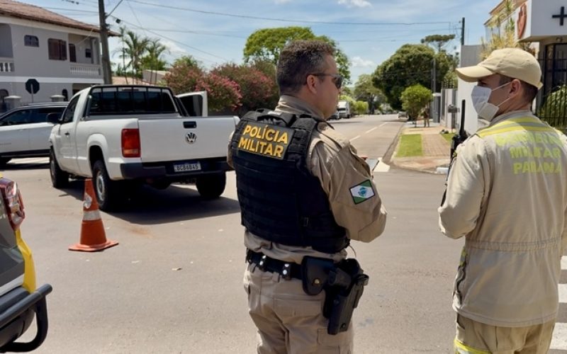 Colisão entre dois veículos deixa feridos no centro de Campo Mourão