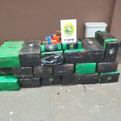 Homem é preso com 370 kg de maconha em Ubiratã