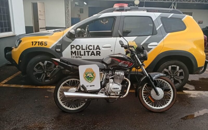 Homem é detido com motocicleta adulterada no Jardim Cidade Nova