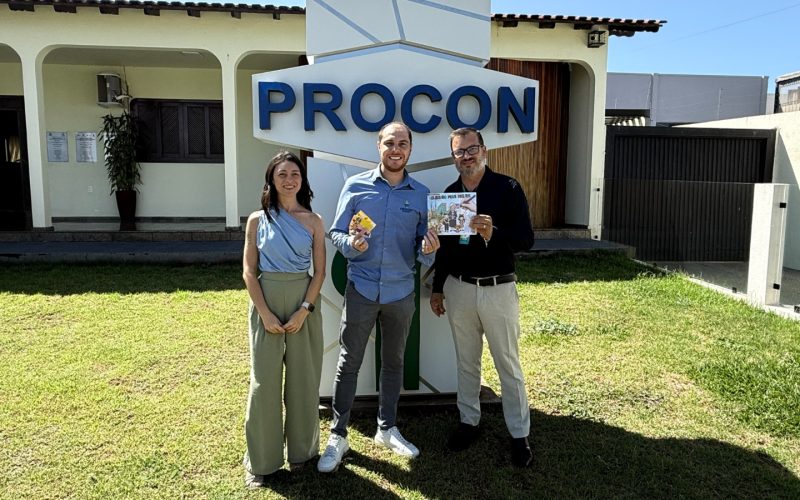 Procon de Guarapuava realiza visita técnica ao Procon de Campo Mourão e destaca intercâmbio de experiências