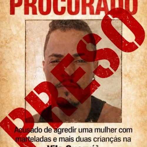 Suspeito de atacar família com faca e martelo foi preso no Mato Grosso do Sul