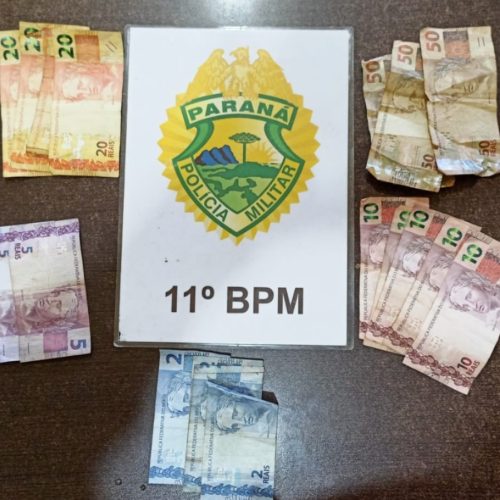 Ladrão é preso após roubar homem em bar no centro de Fênix