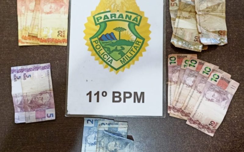 Ladrão é preso após roubar homem em bar no centro de Fênix