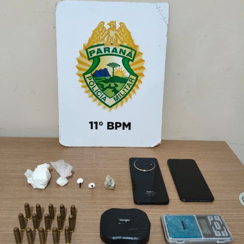 Dupla é presa por tráfico de drogas e falsidade ideológica em Campo Mourão